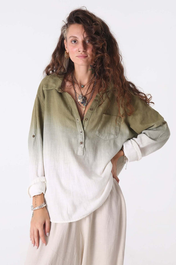 Pastel Forest Kadın Limited Gömlek - snugbrandwear