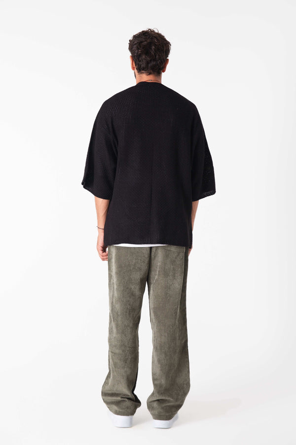 Forest Kadife Baggy Pantolon - Erkek - snugbrandwear