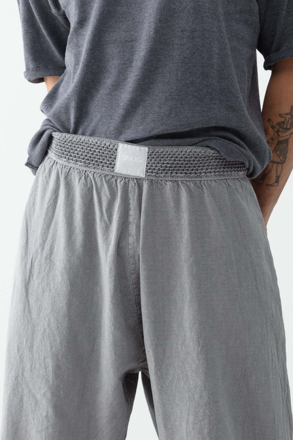 Silver Baggy Pantolon - Erkek - snugbrandwear