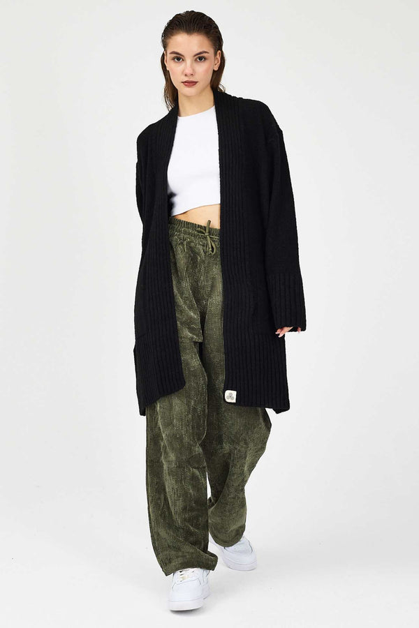 Night Triko Cardigan Hırka - Kadın