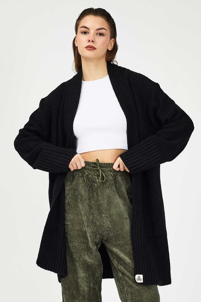 Night Triko Cardigan Hırka - Kadın