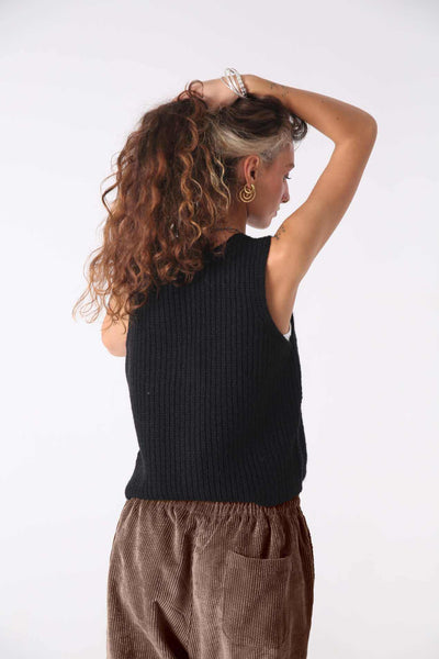 Roasted Coffee Kadife Baggy Pantolon - Kadın