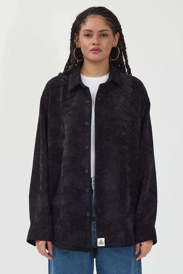 Night Kadife Gömlek - Kadın