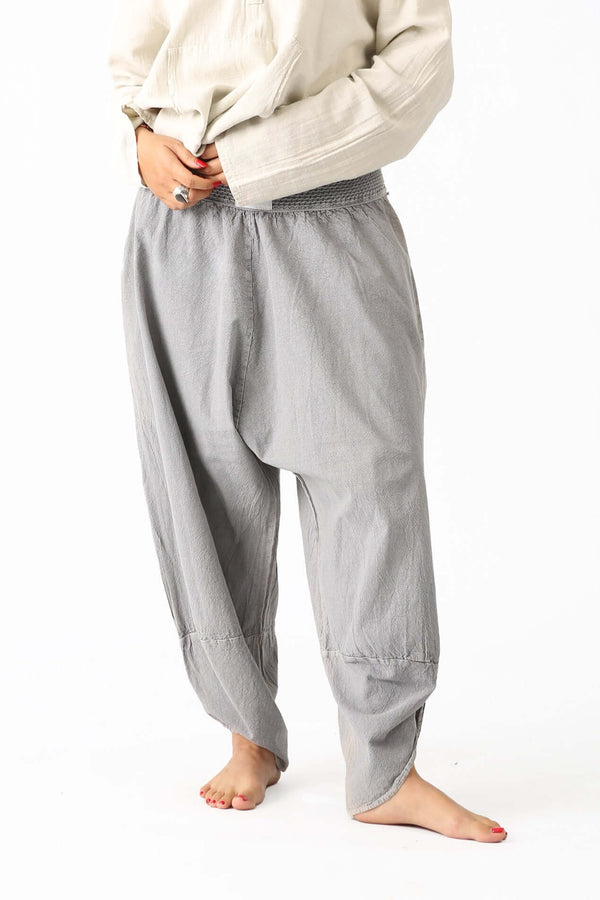 Silver Baggy Pantolon - Kadın - snugbrandwear