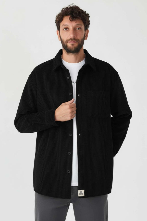 Night Kadife Gömlek - Erkek