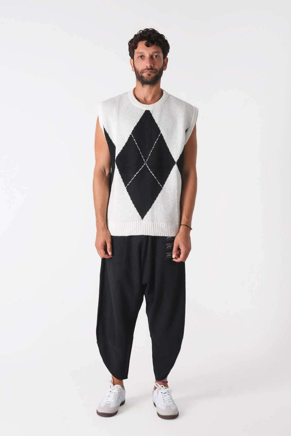 Night Baggy Etnik Pantolon - Erkek