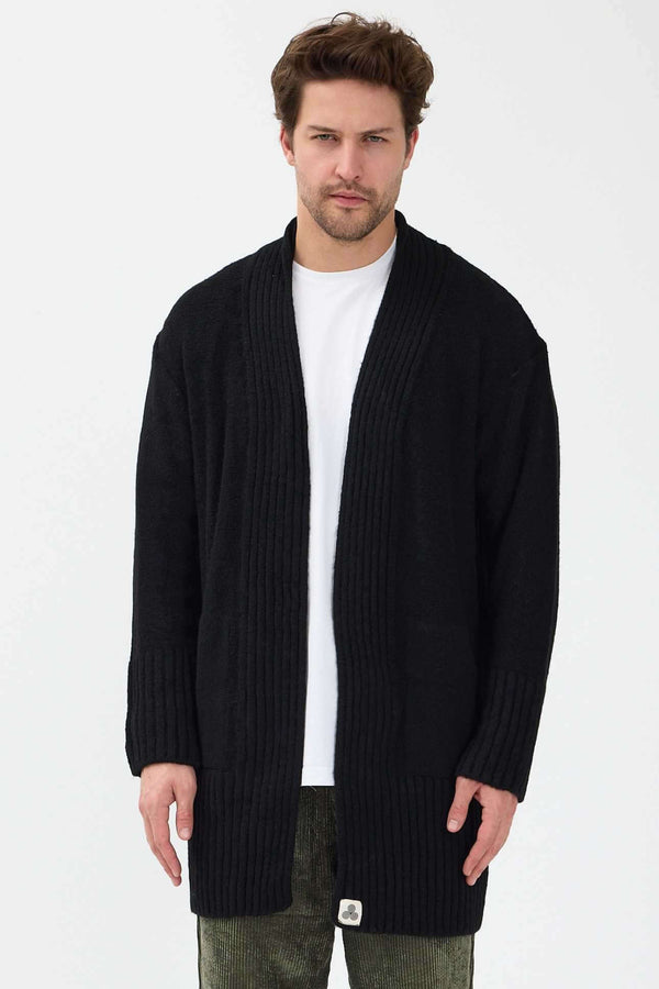 Triko Cardigan Hırka - Erkek