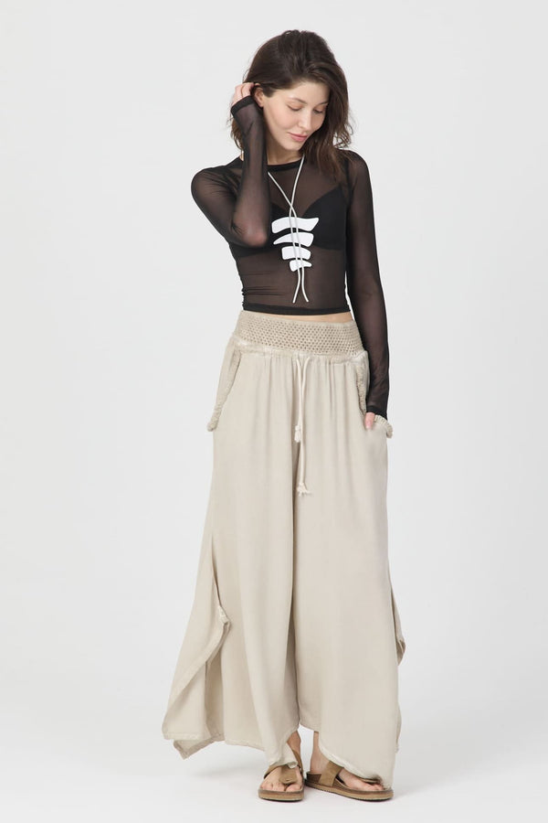Bej Kyoto Motion Pantolon - Kadın | SNUG