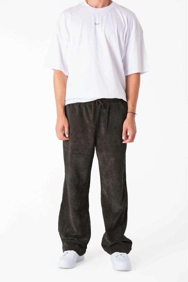 Night Kadife Baggy Pantolon - Erkek