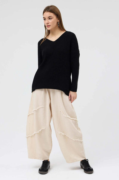 Snug brandwear siyah triko v yaka sweatshirt kadın özel limited 