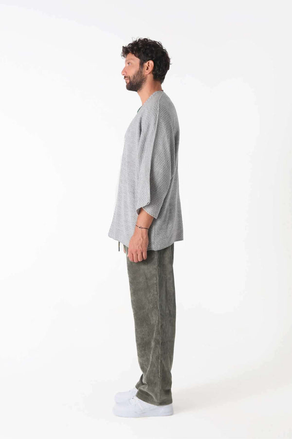 Silver triko Hırka - Erkek - snugbrandwear