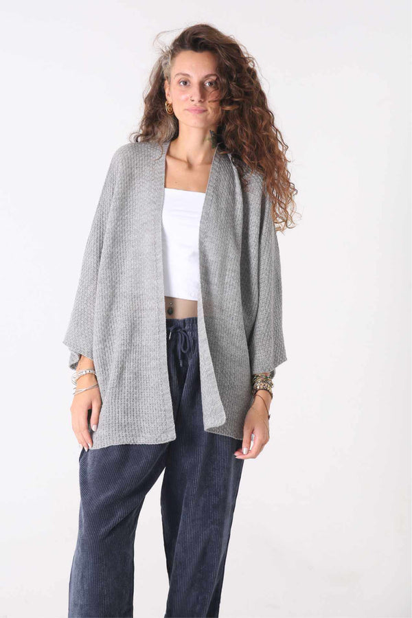 Lacivert Kadife Baggy Pantolon - Kadın