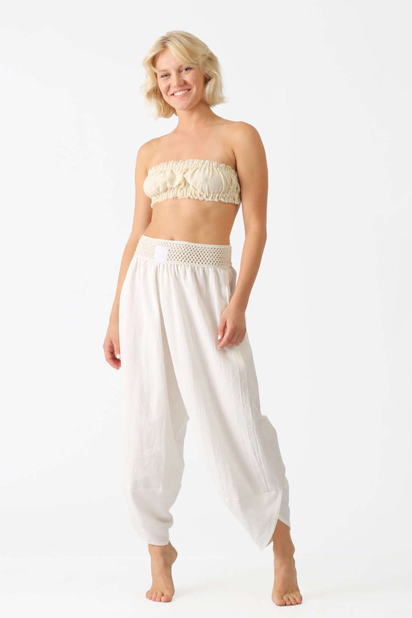 Sand Baggy Pantolon - Kadın - snugbrandwear