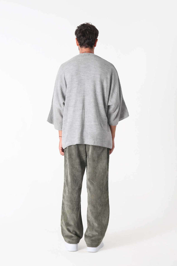 Silver triko Hırka - Erkek - snugbrandwear