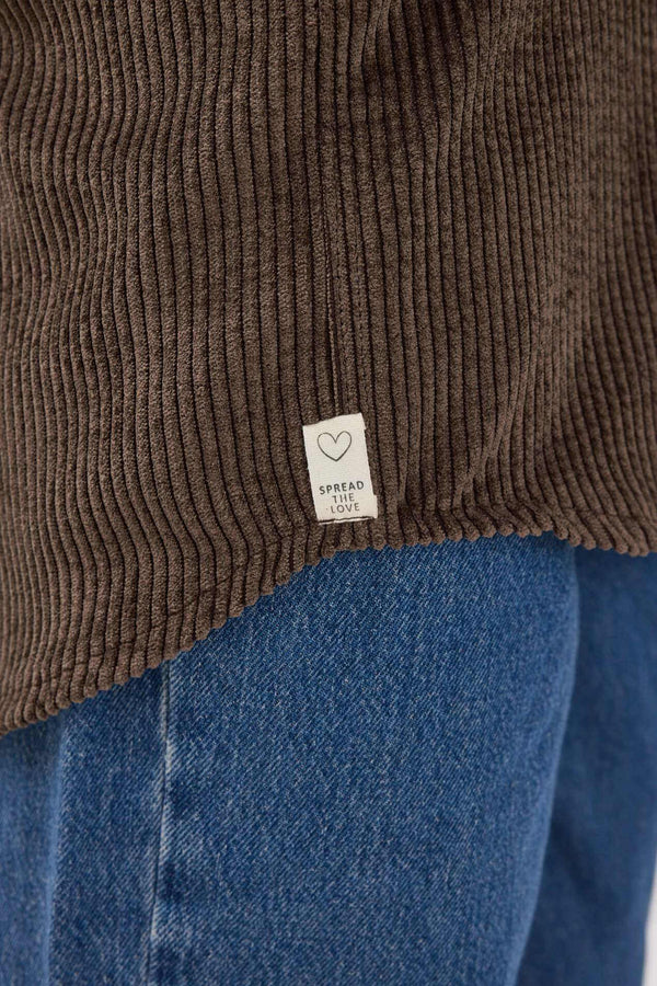 Roasted Kadife Gömlek - Erkek