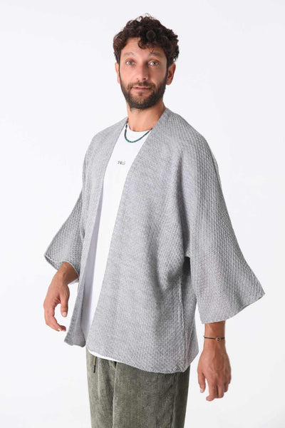 Silver triko Hırka - Erkek - snugbrandwear