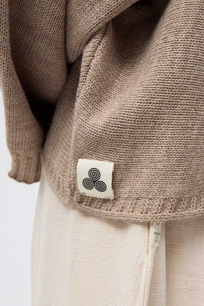 Snug brandwear Bej krem triko pamuk sweatshirt crop top 