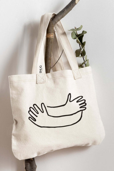 Divine Oneness Hands Çanta - snugbrandwear