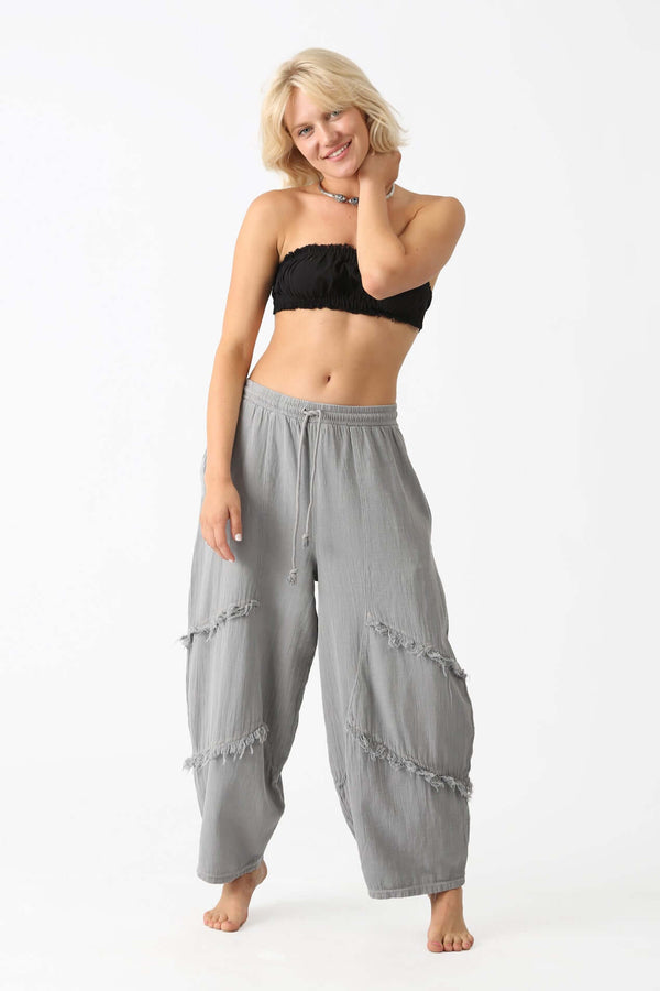 Silver Flow Pantolon - Kadın - snugbrandwear