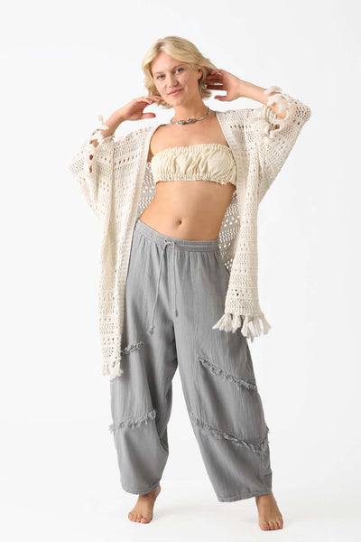 Silver Flow Pantolon - Kadın - snugbrandwear