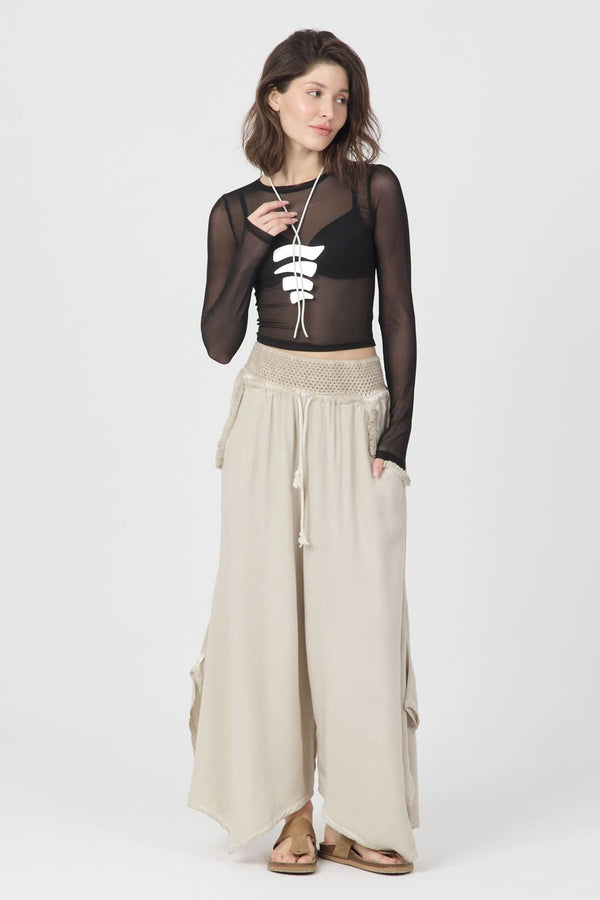 Bej Kyoto Motion Pantolon - Kadın | SNUG