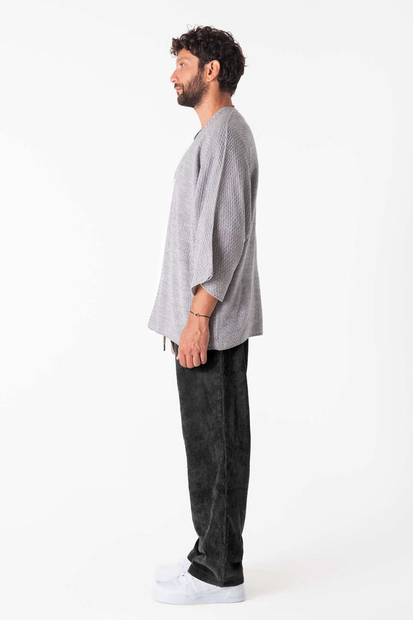 Night Kadife Baggy Pantolon - Erkek - snugbrandwear