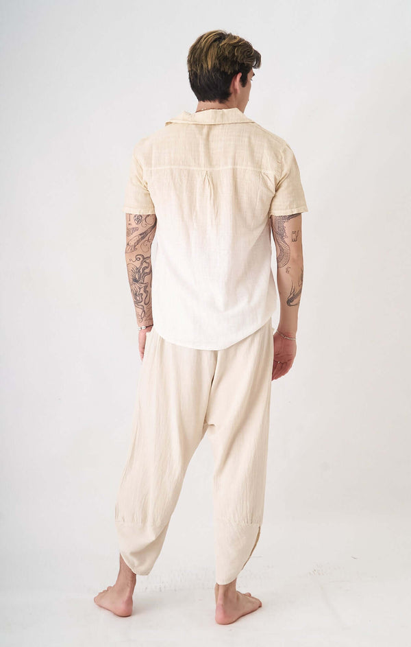 Sand Baggy Etnik Pantolon - Erkek