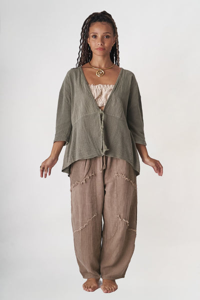 Forest Keten Hırka - ( Ön satış )