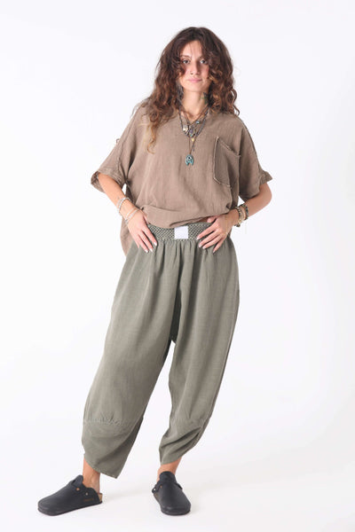 Forest Baggy Pantolon - Kadın