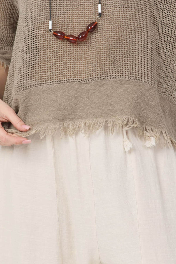Karamel Boho Pamuk Bluz | SNUG