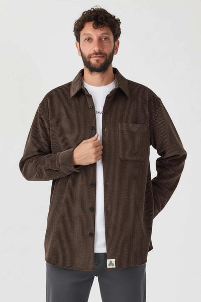 Roasted Kadife Gömlek - Erkek