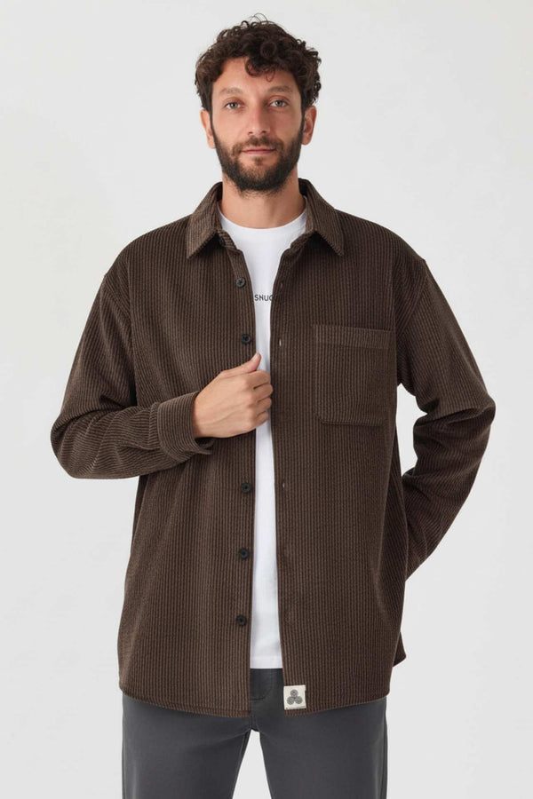 Roasted Kadife Gömlek - Erkek