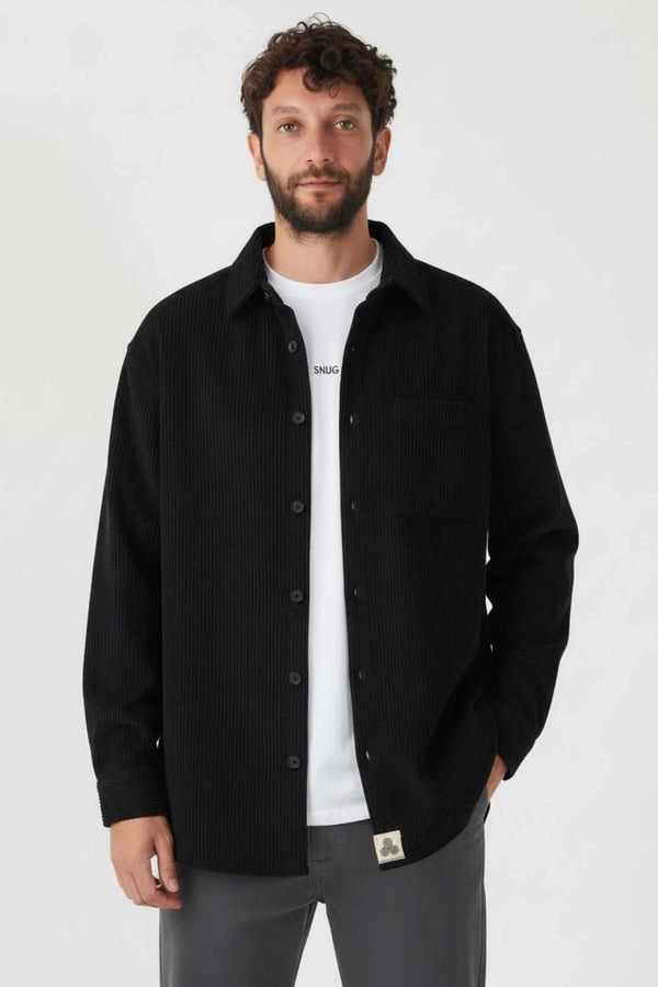 Night Kadife Gömlek - Erkek