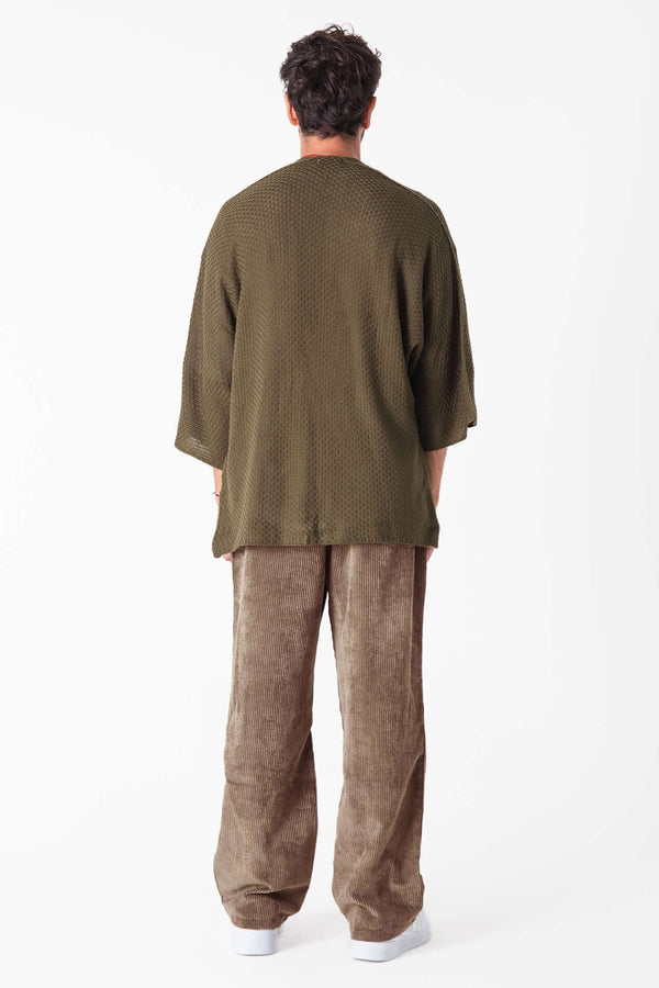 Dune Kadife Baggy Pantolon - Erkek - snugbrandwear