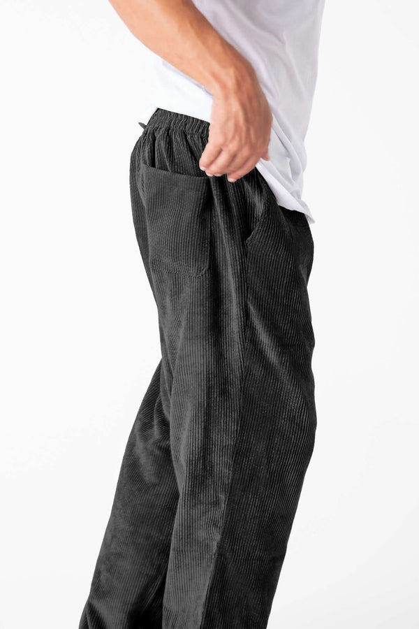 Night Kadife Baggy Pantolon - Erkek - snugbrandwear