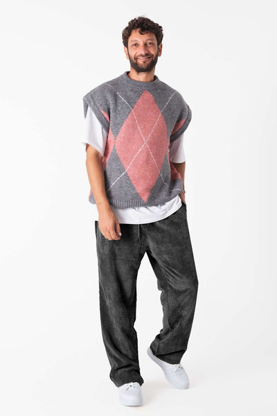 Night Kadife Baggy Pantolon - Erkek - snugbrandwear