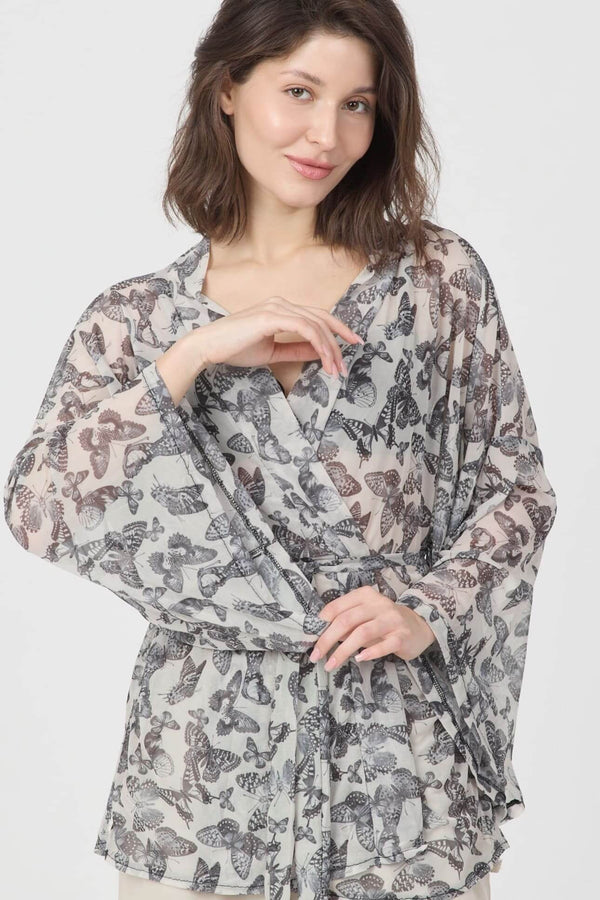 Butterfly Viskon Kimono | SNUG