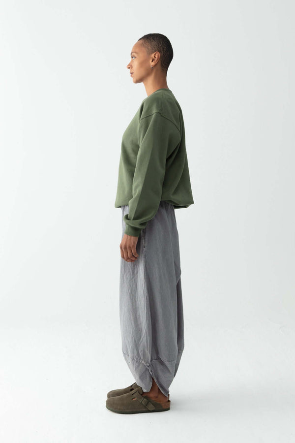 Silver Baggy Pantolon - Kadın - snugbrandwear