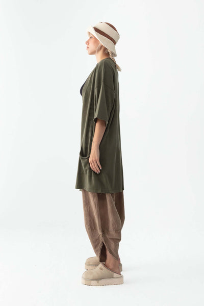 Forest Fine-Knitted Kimono - snugbrandwear