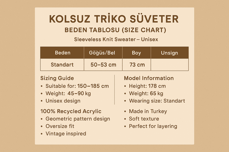 Beden Tablosu