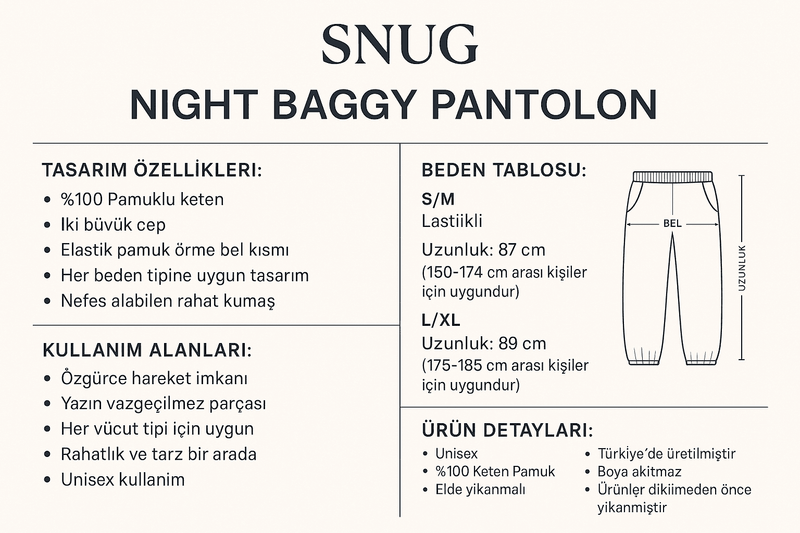 Beden Tablosu