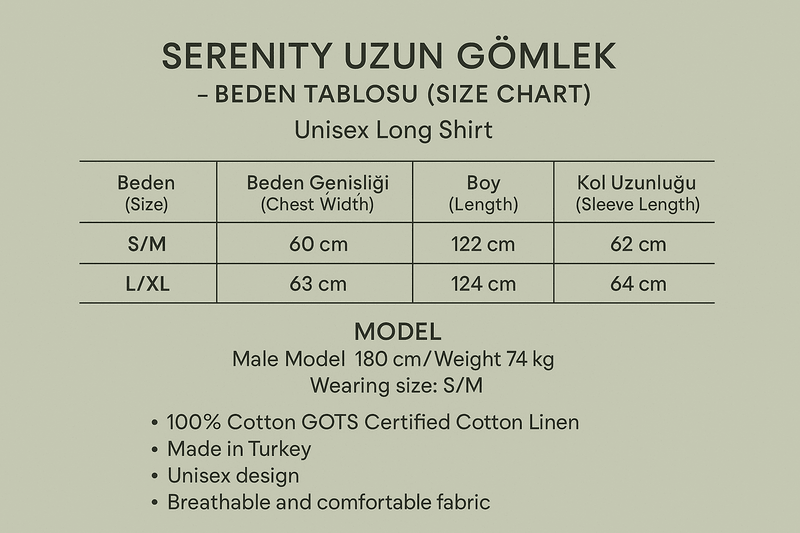Beden Tablosu