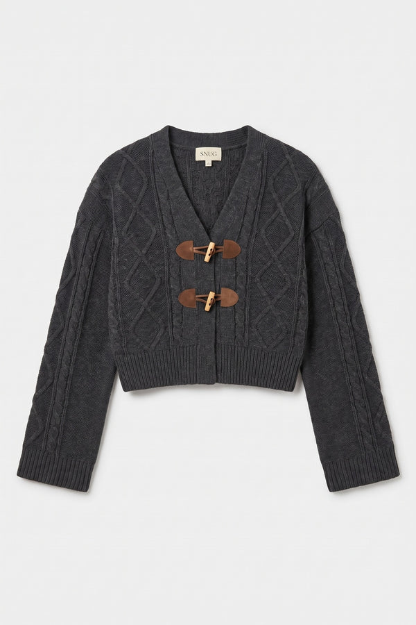 Smoky Knot Kısa Triko Hırka - Kadın — ürün görünümü