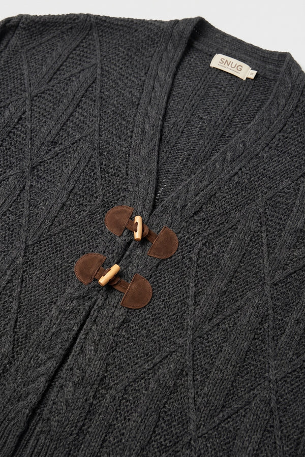 Smoky Knot Kısa Triko Hırka - Kadın — ürün görünümü