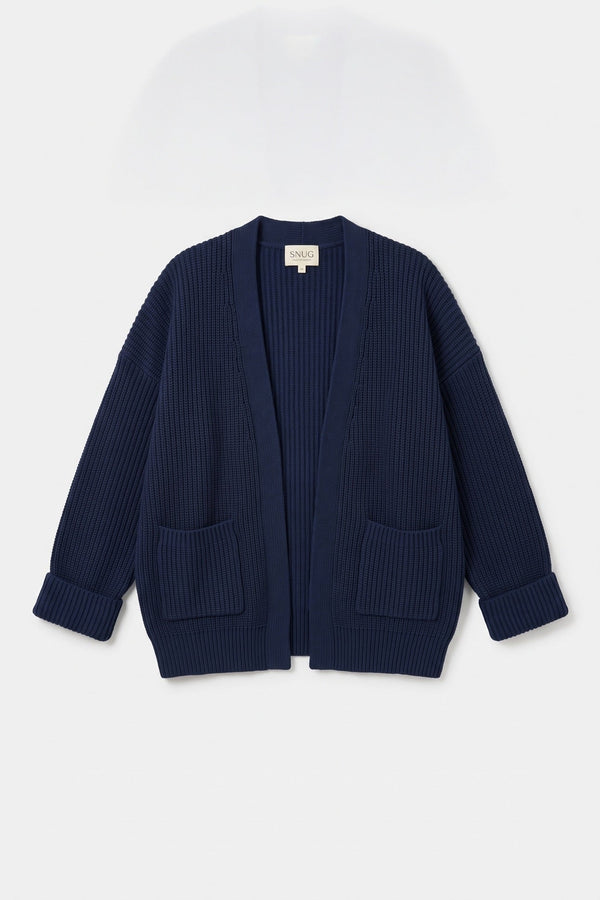 Blue Hour Cepli Oversize Triko Hırka - Erkek — ürün görünümü