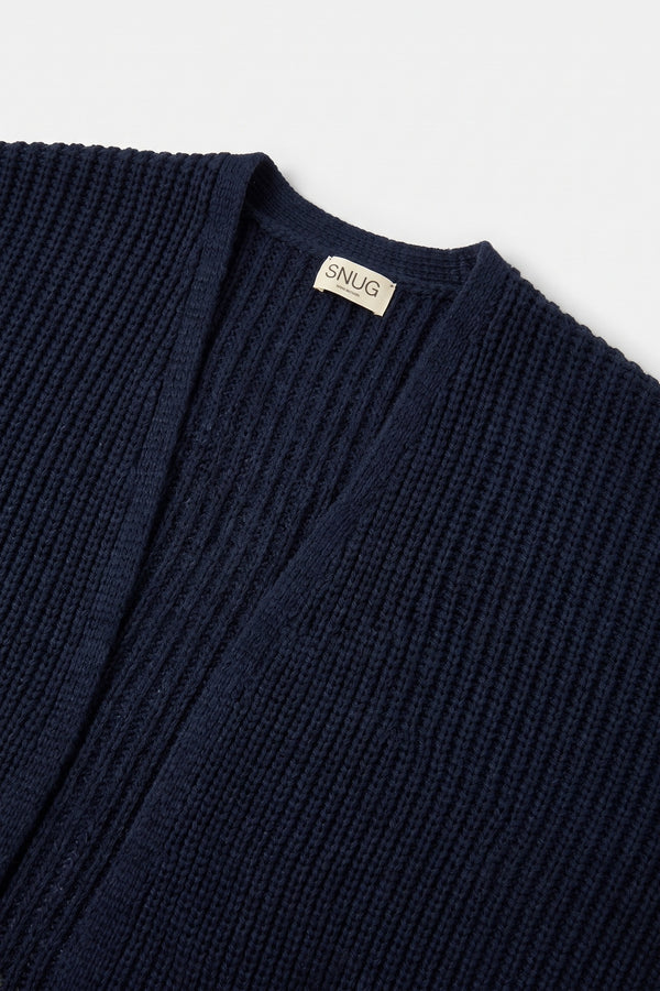 Blue Hour Cepli Oversize Triko Hırka - Kadın — ürün görünümü