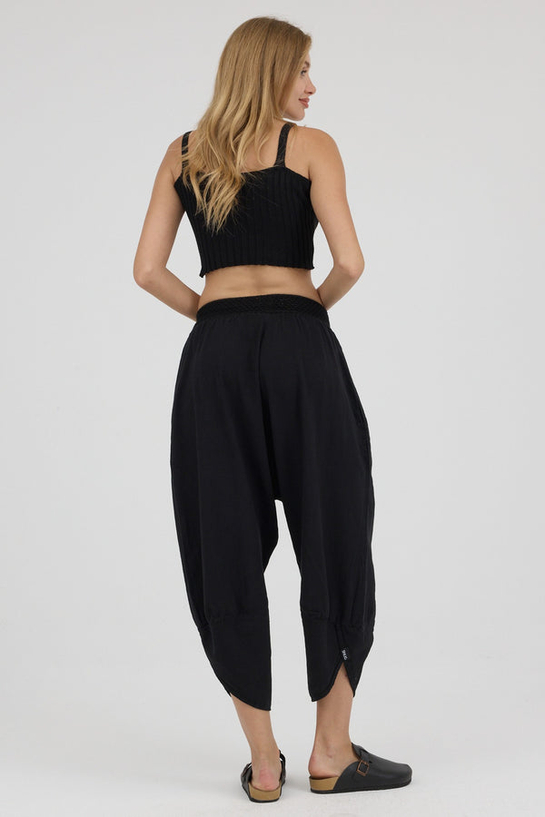 Noir Line Askılı Crop Top - Kadın — 4
