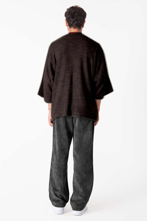 Roasted triko Hırka - Erkek