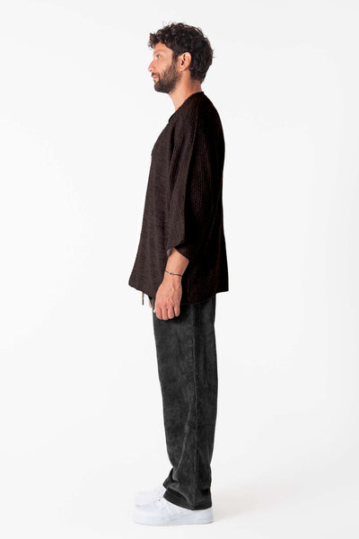 Roasted triko Hırka - Erkek