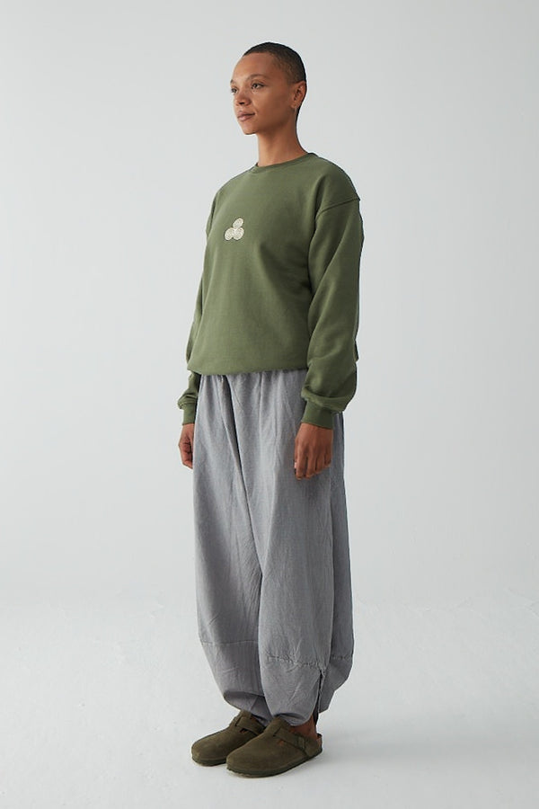 SNUG Silver Baggy Pantolon - Kadın - yandan